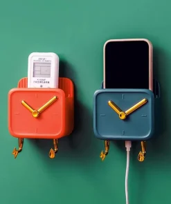 Clock Style Mobile And Multi Purpose Holder
